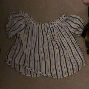 off the shoulder top (forever 21)